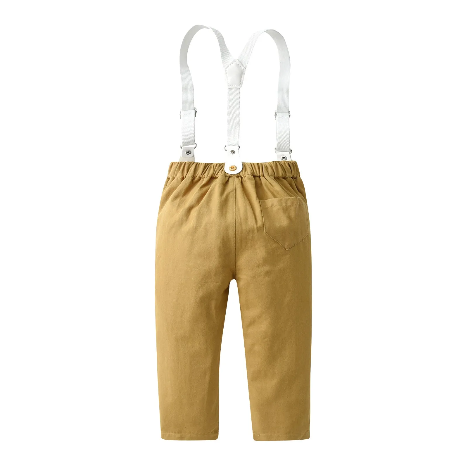 2 Pieces Set Baby Kid Boys Solid Color Shirts And Pants Wholesale 230828265