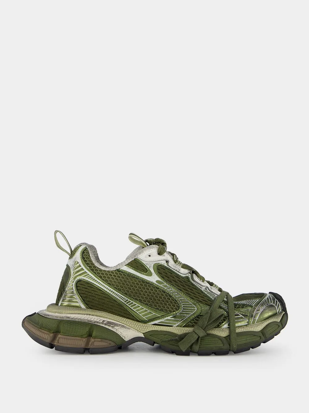 3XL Green Mesh Sneaker