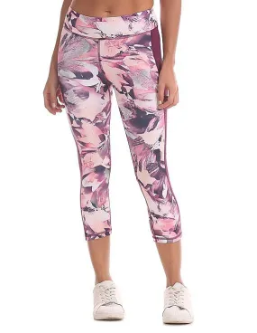 Aeropostale Printed Cropped Leggings