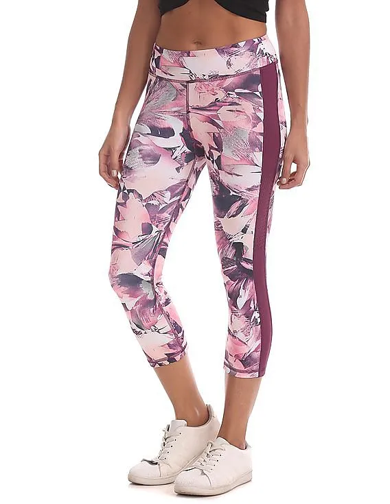 Aeropostale Printed Cropped Leggings