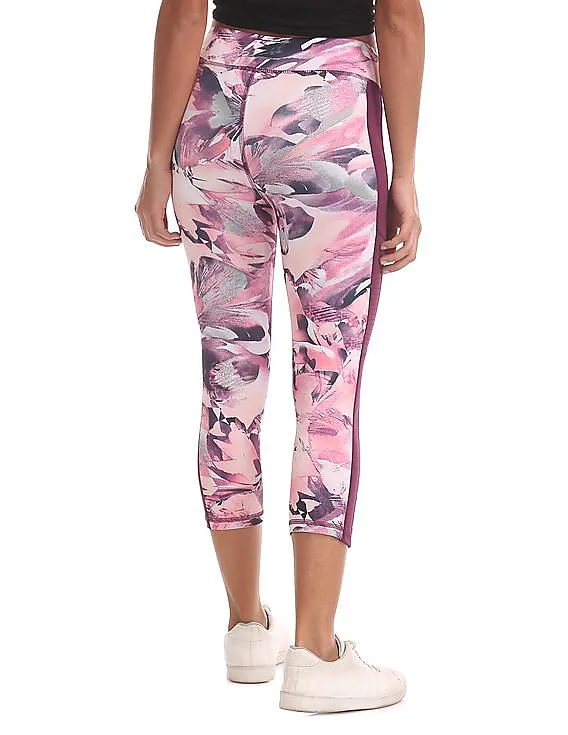 Aeropostale Printed Cropped Leggings