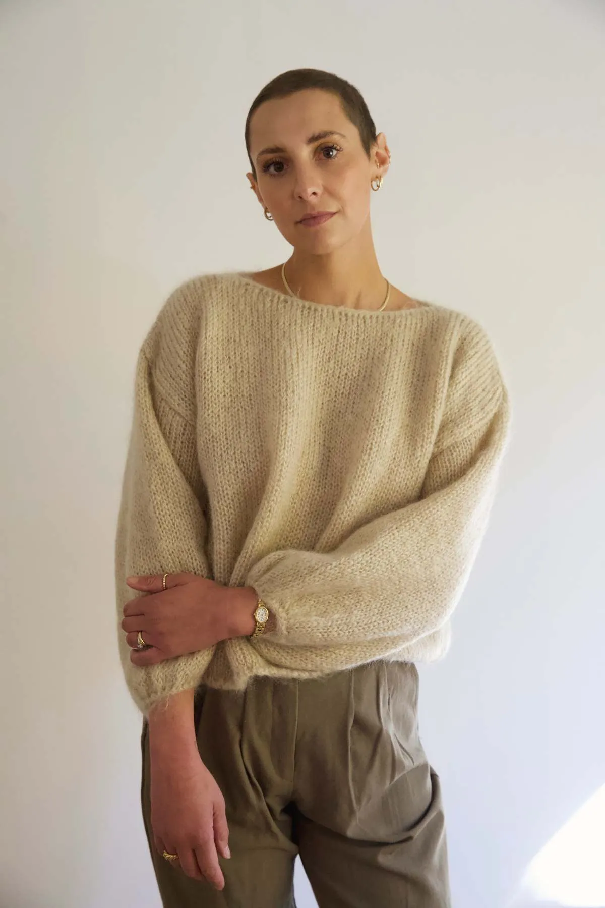 Anemone Sweater - Light Beige