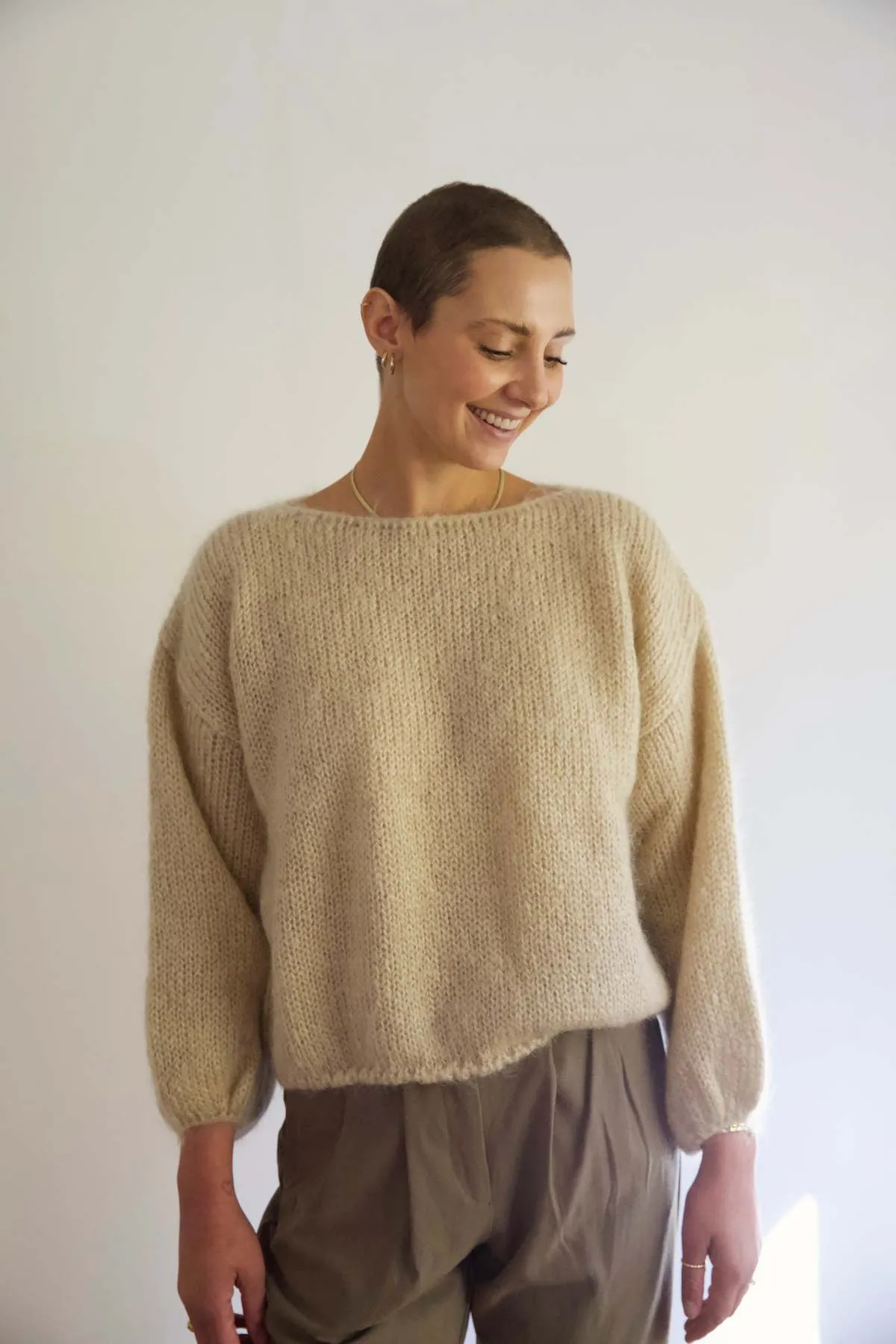 Anemone Sweater - Light Beige