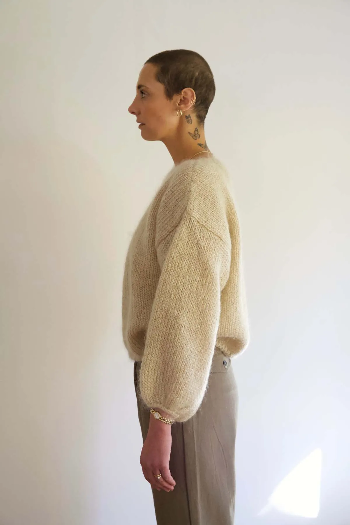 Anemone Sweater - Light Beige