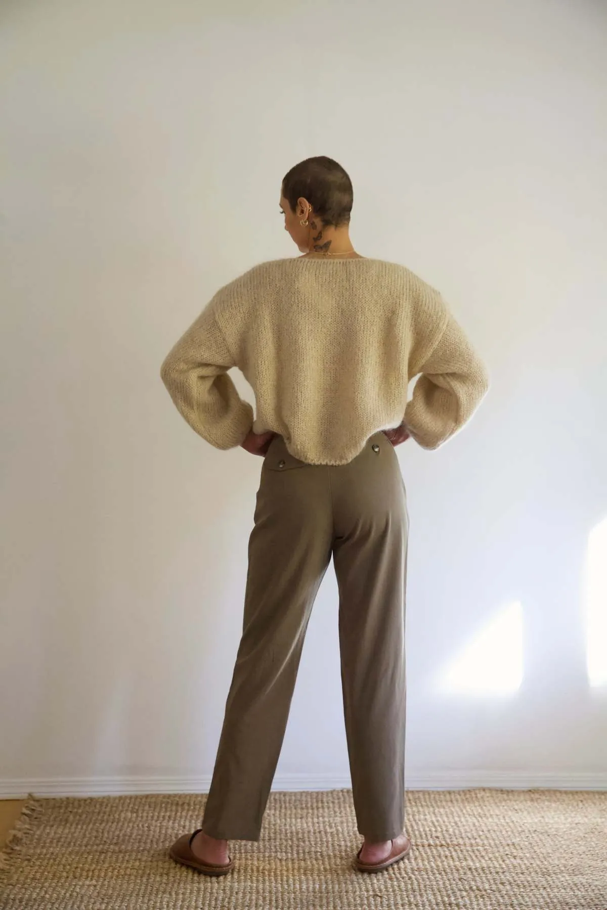 Anemone Sweater - Light Beige