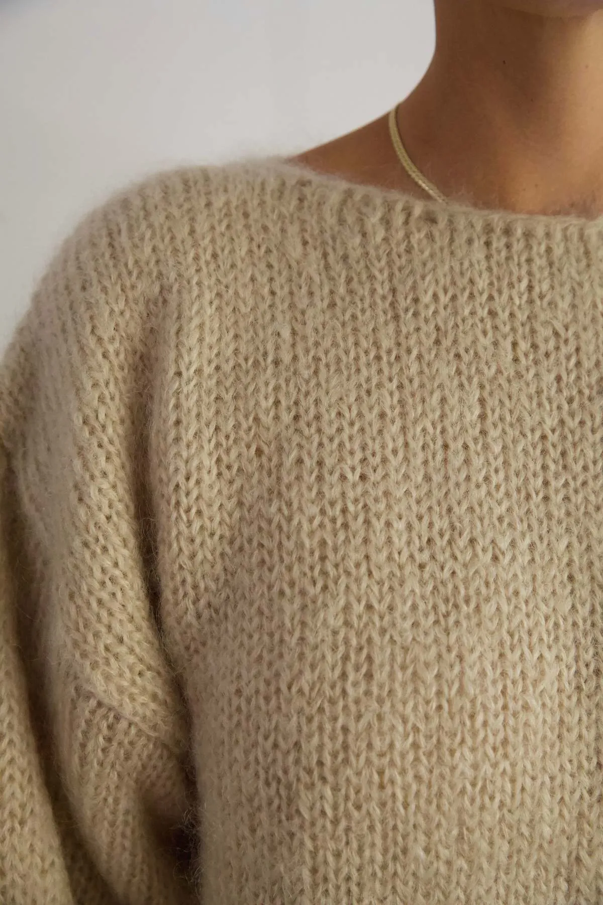 Anemone Sweater - Light Beige