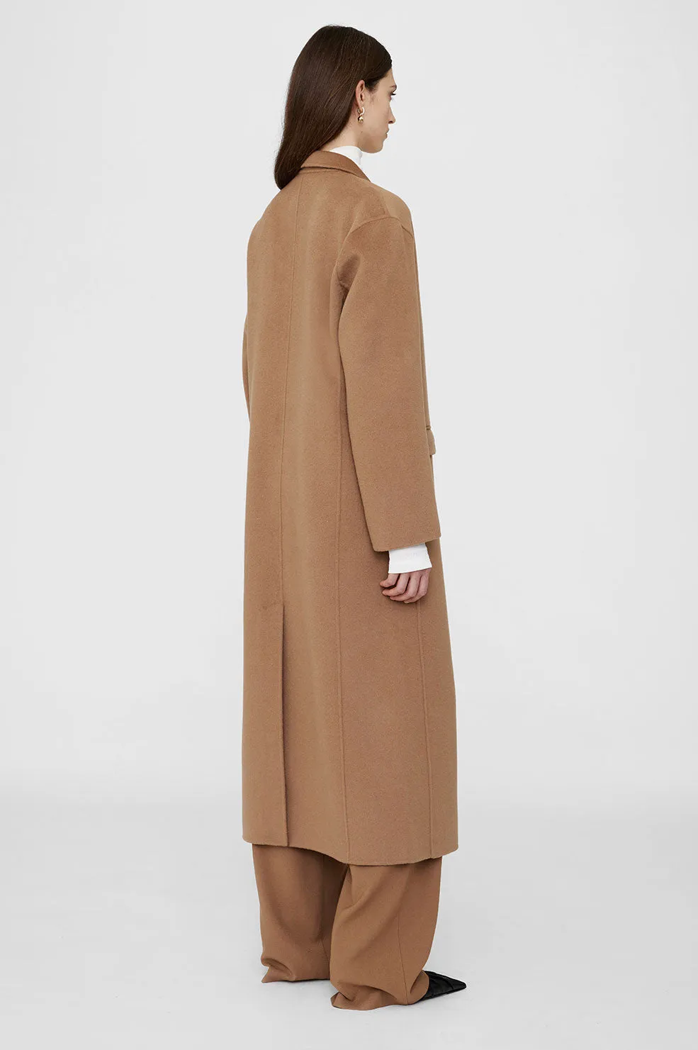  Anine Bing      Quinn Coat - Camel Cashmere 