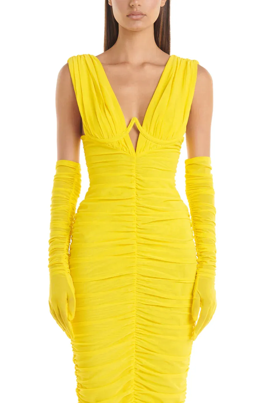 Anna Dress - Yellow