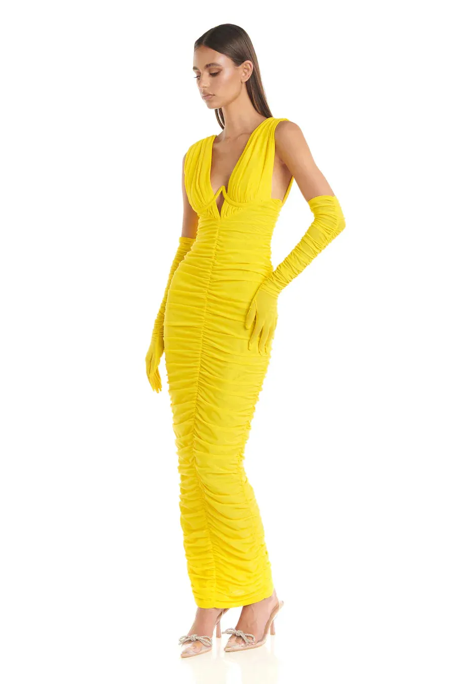 Anna Dress - Yellow