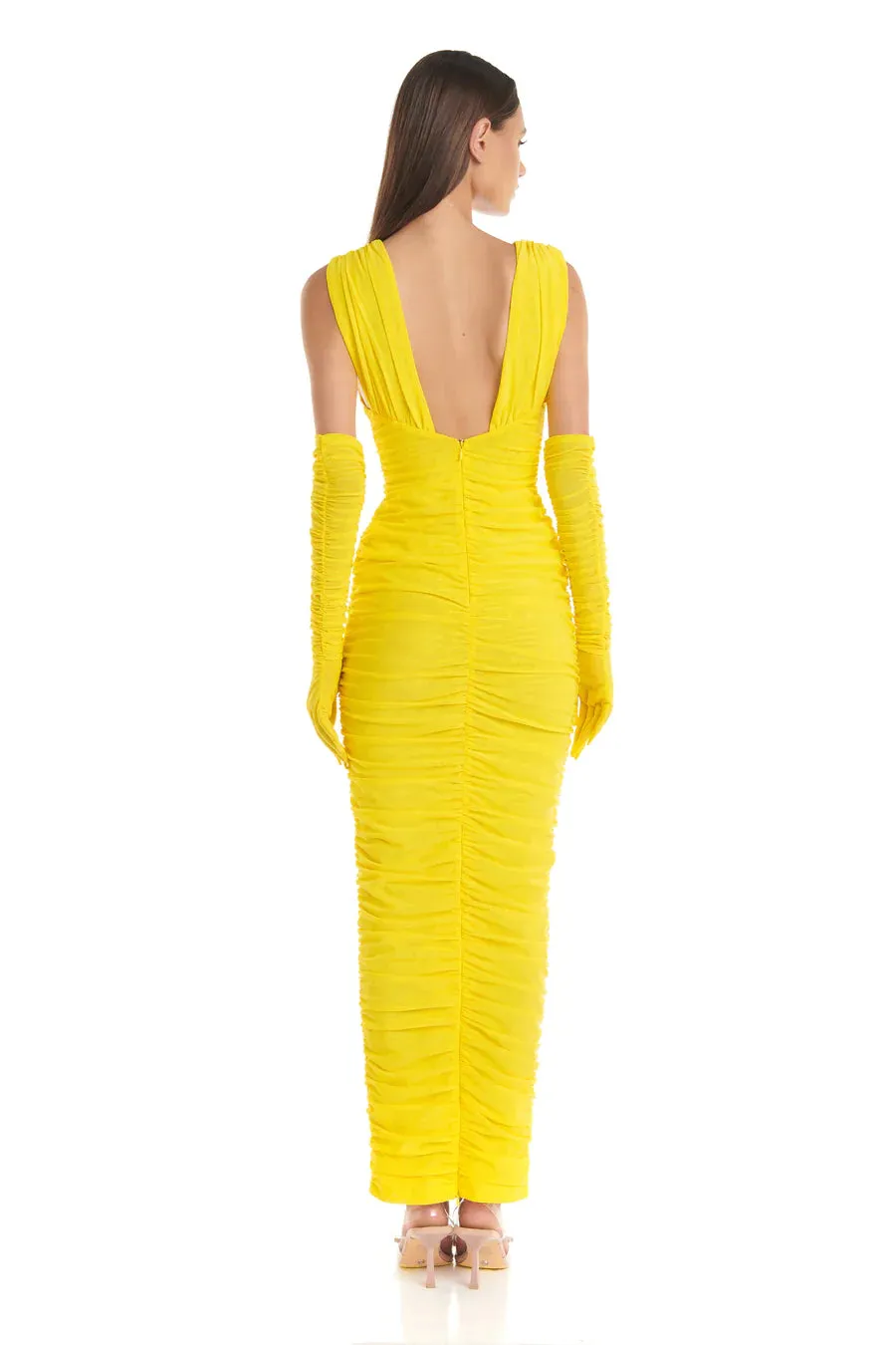 Anna Dress - Yellow