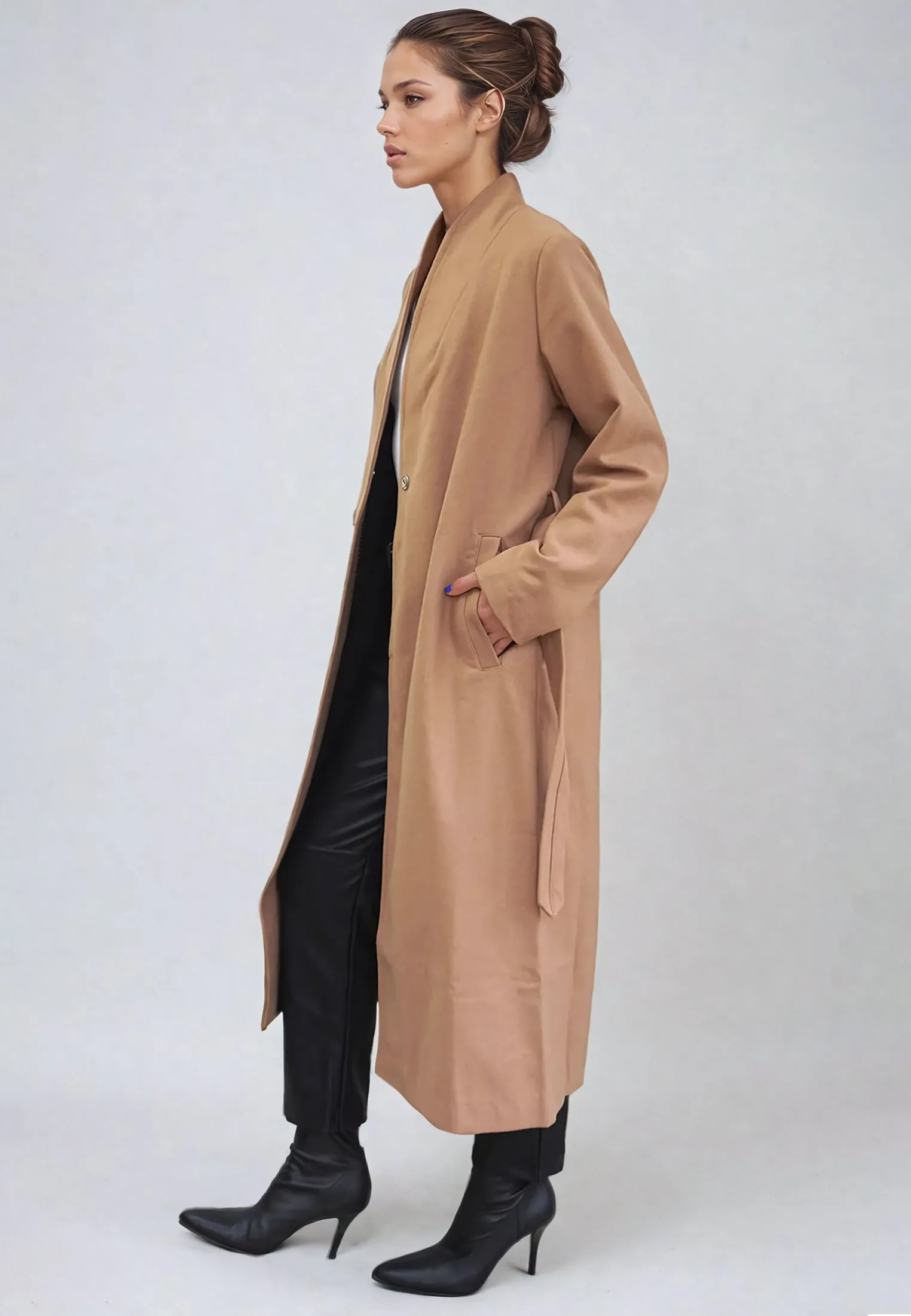 ASPIRATION COAT CAMEL