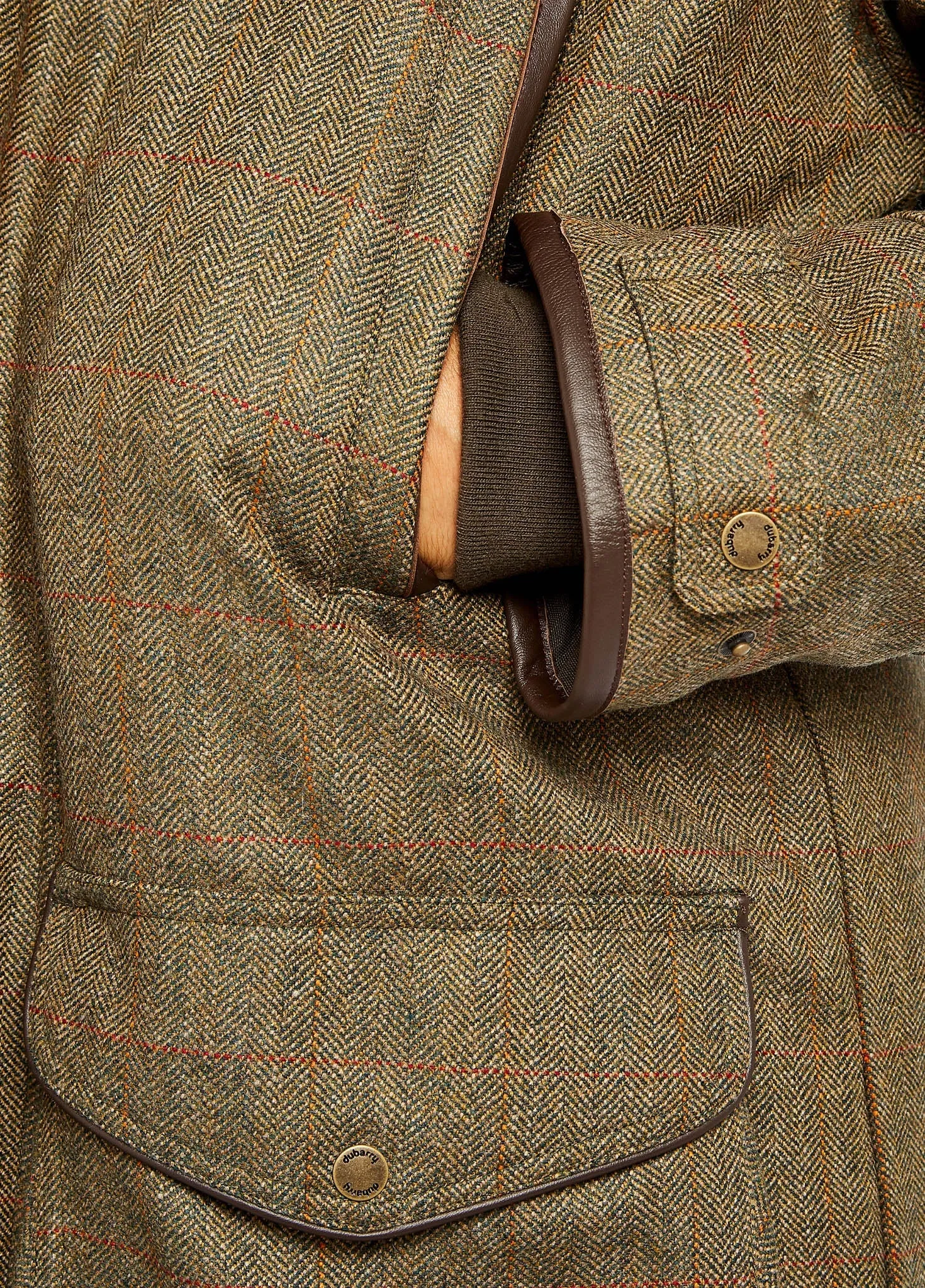 Ballinturbet Tweed Jacket - Cedar