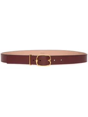 Bally buckled leather belt - Brown