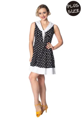 Banned Apparel - Polka Love Cute Dress Plus Size