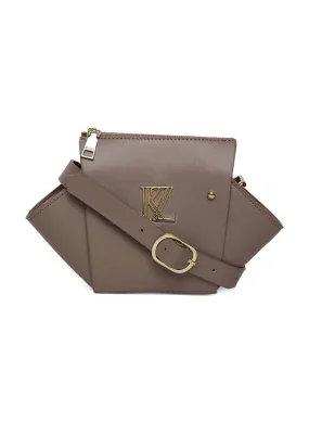 Beige Color Handheld Bag