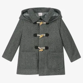 Boys Grey Duffle Coat