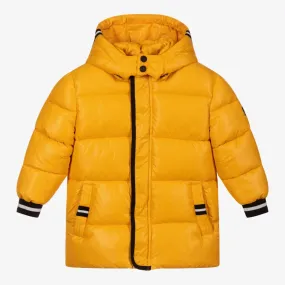 Boys Yellow Puffer Coat