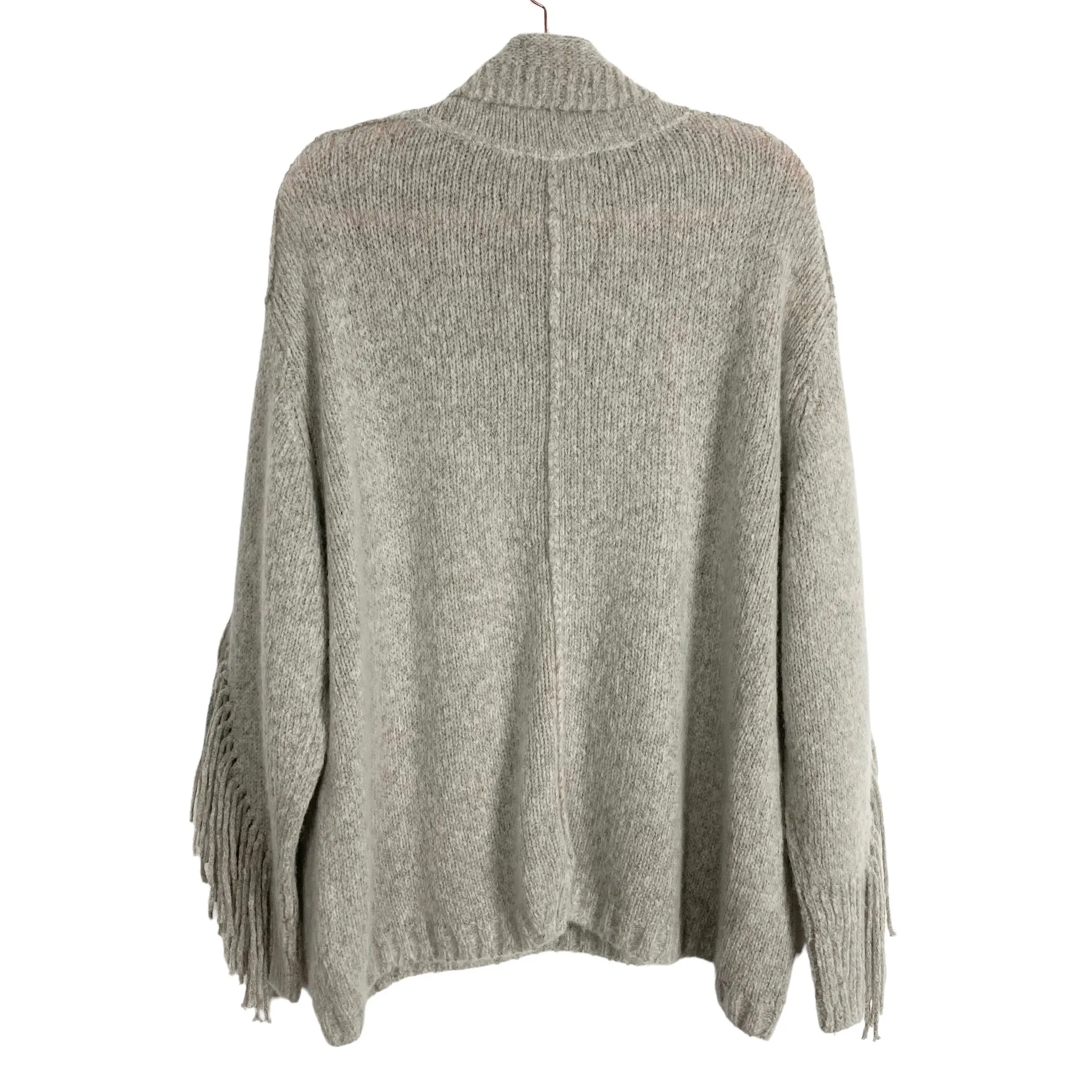 Brochu Walker Wool and Cashmere Blend Fringe Sleeve Sweater- Size L (sold out online)