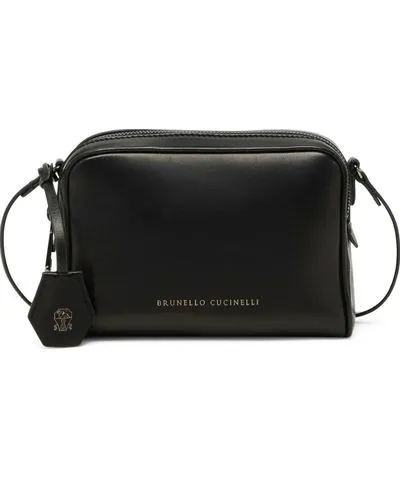 Brunello Cucinelli Logo shoulder bag