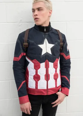 Buy Men's Captain America: Civil War Leather Textile Jacket | LucaJackets