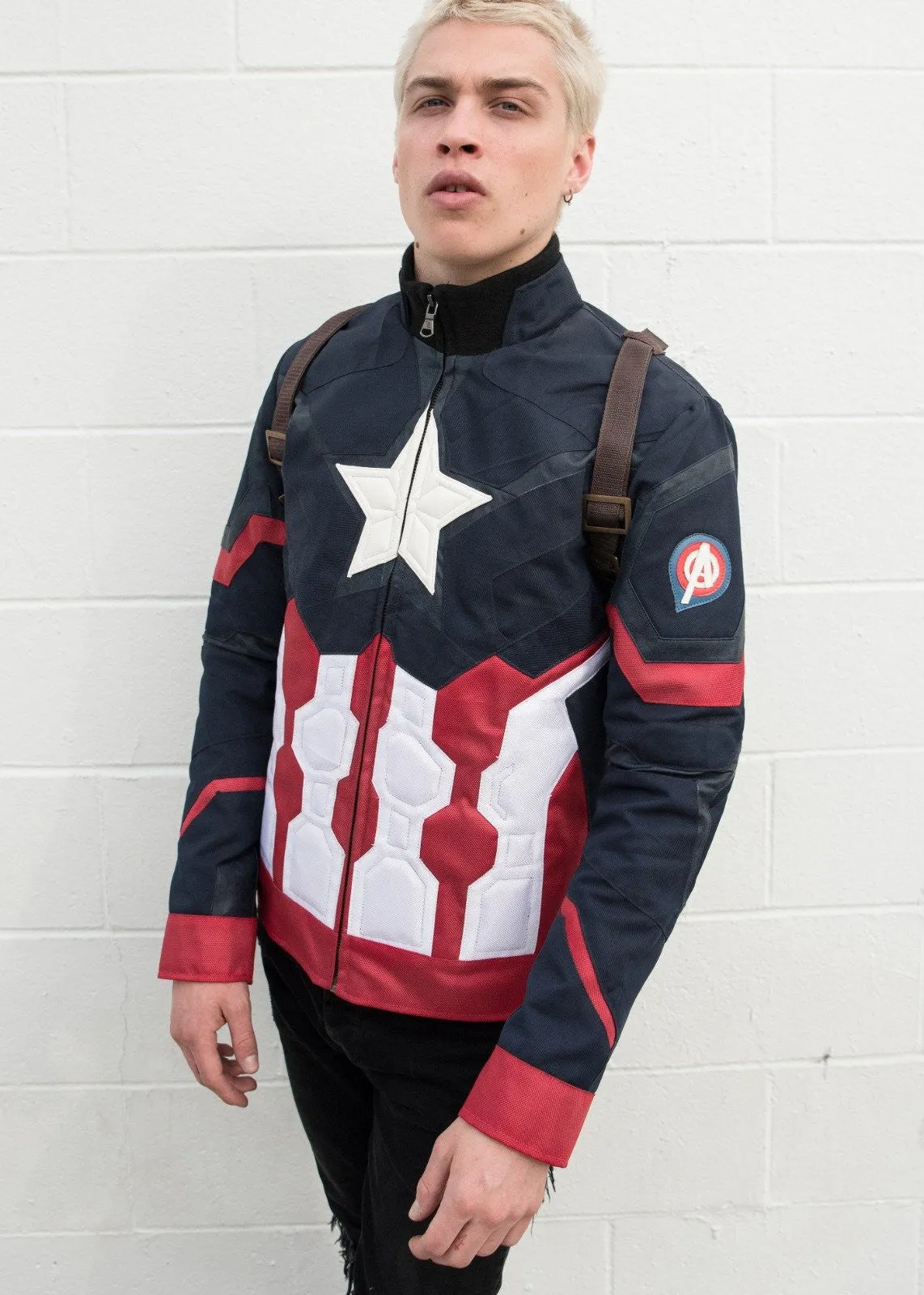 Buy Men's Captain America: Civil War Leather Textile Jacket | LucaJackets