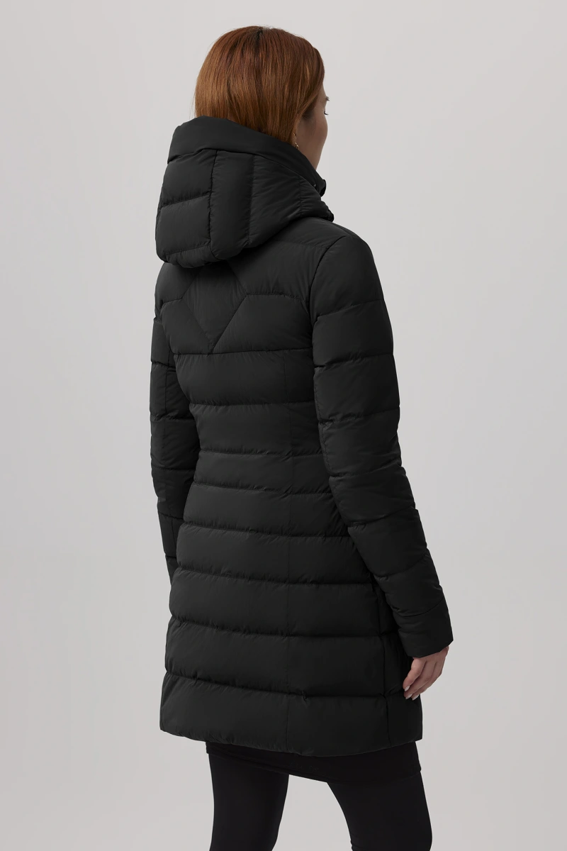 Canada Goose Clair Coat Black - A One Clothing