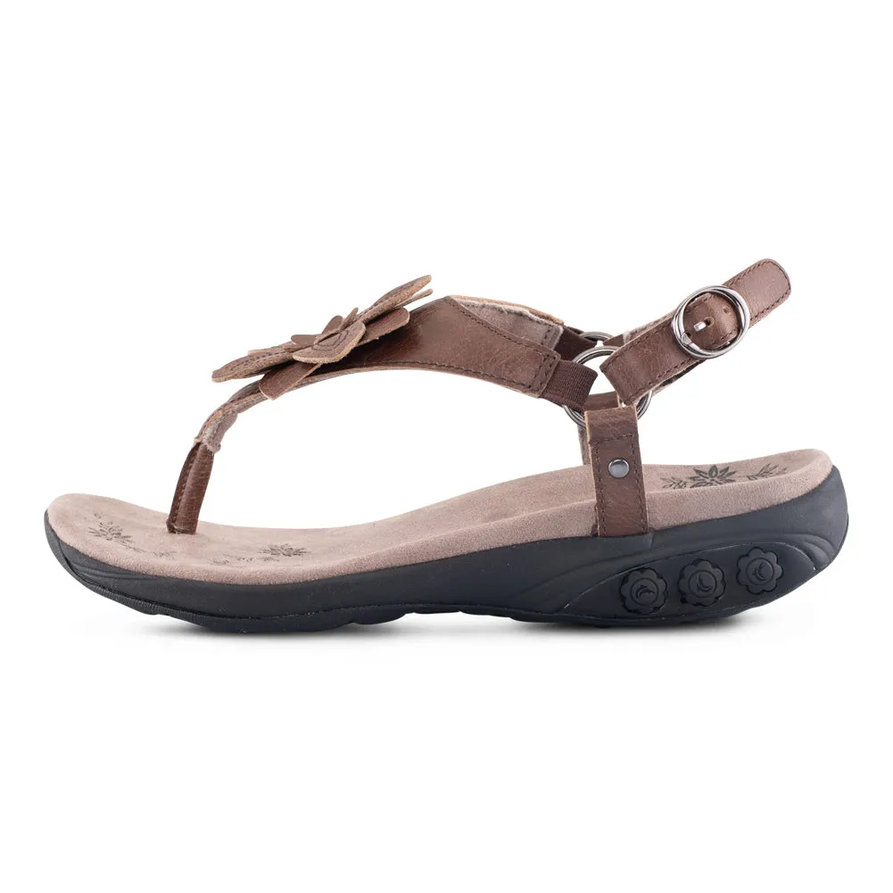 Capri Women's Adjustable Leather Sandal