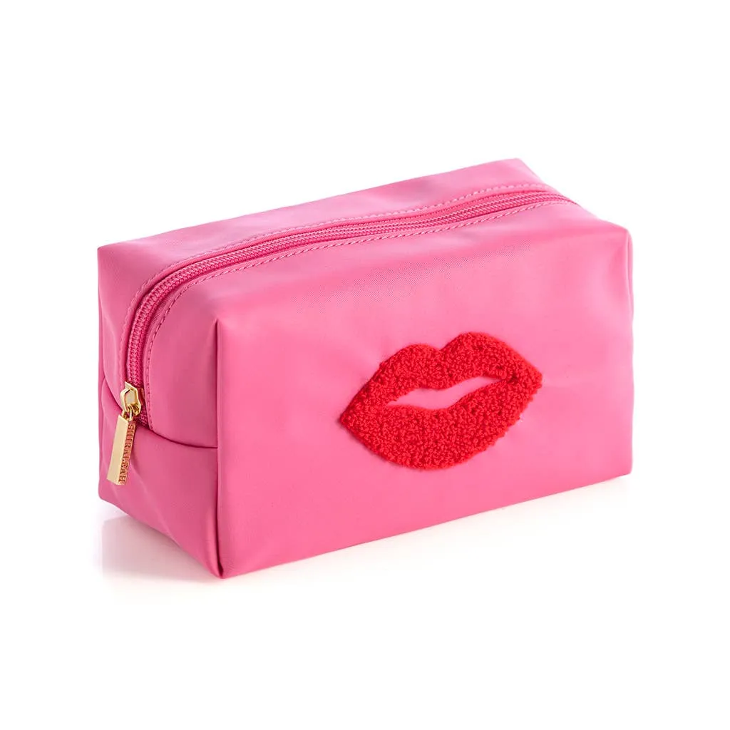 CARA LIPS COSMETIC POUCH, PINK