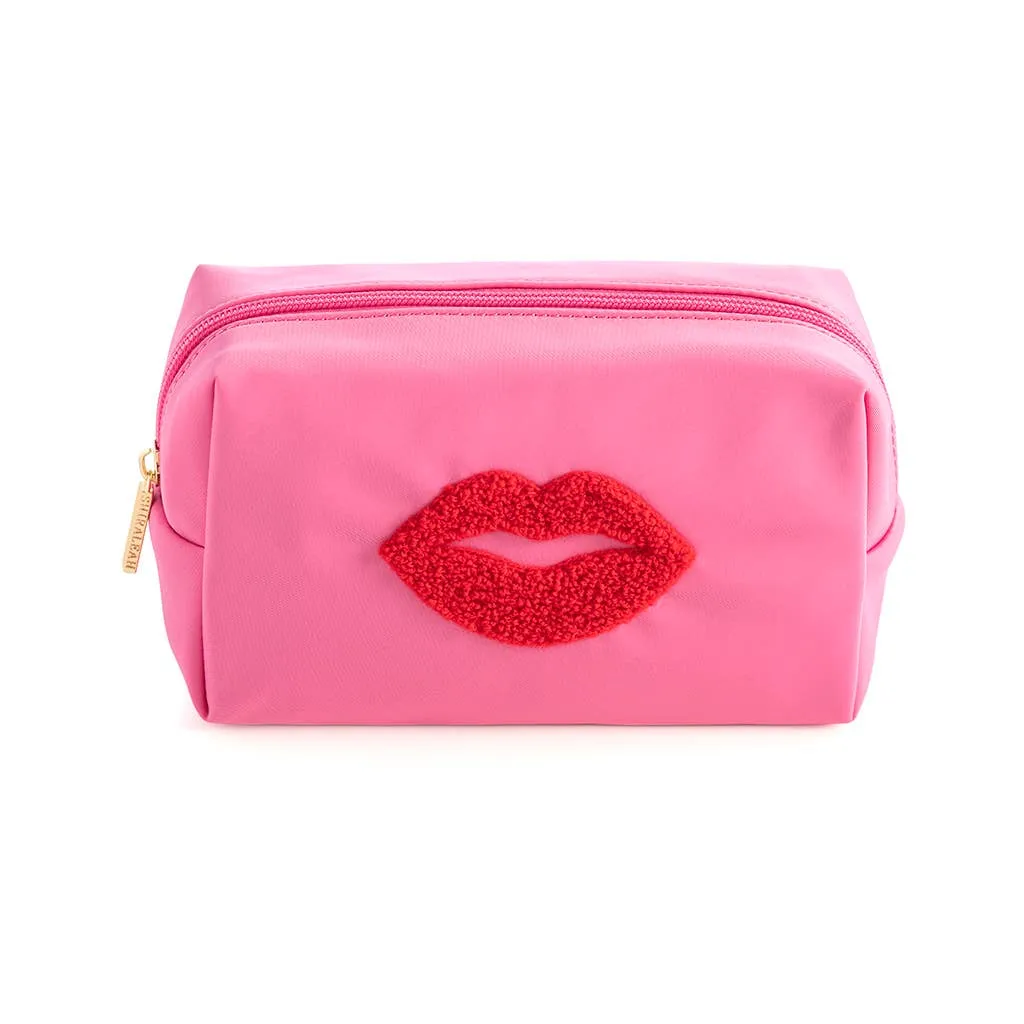 CARA LIPS COSMETIC POUCH, PINK