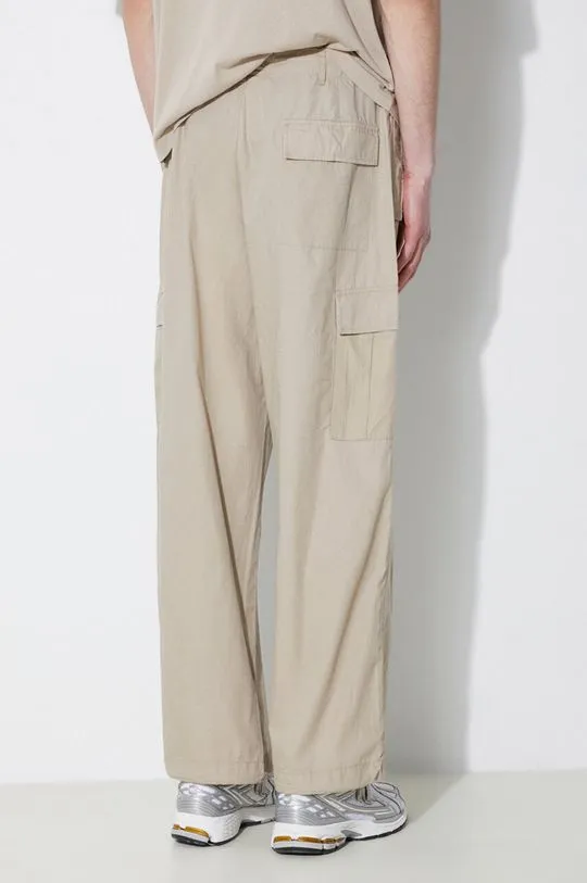 Champion cotton trousers beige color 220015