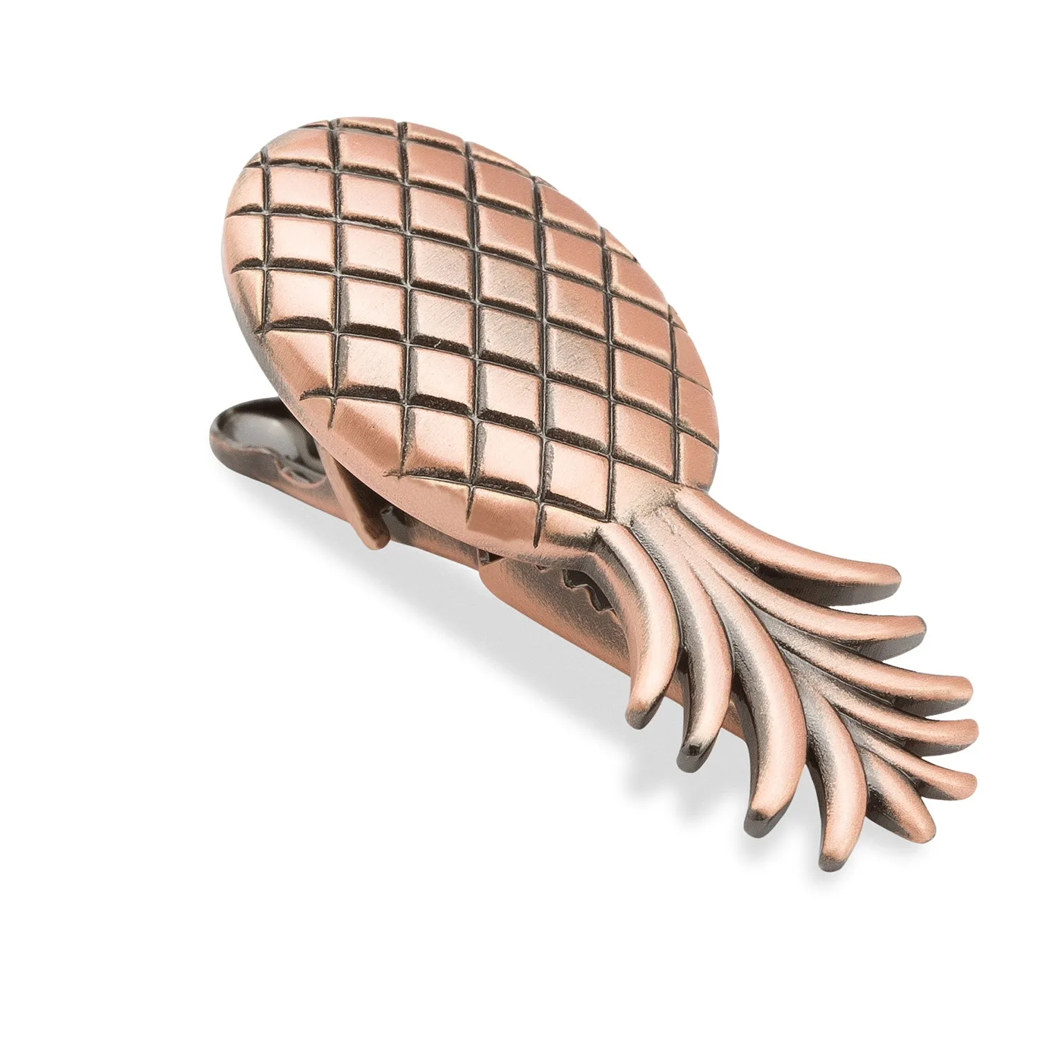 Costa Rican Copper Pineapple Tie Bar