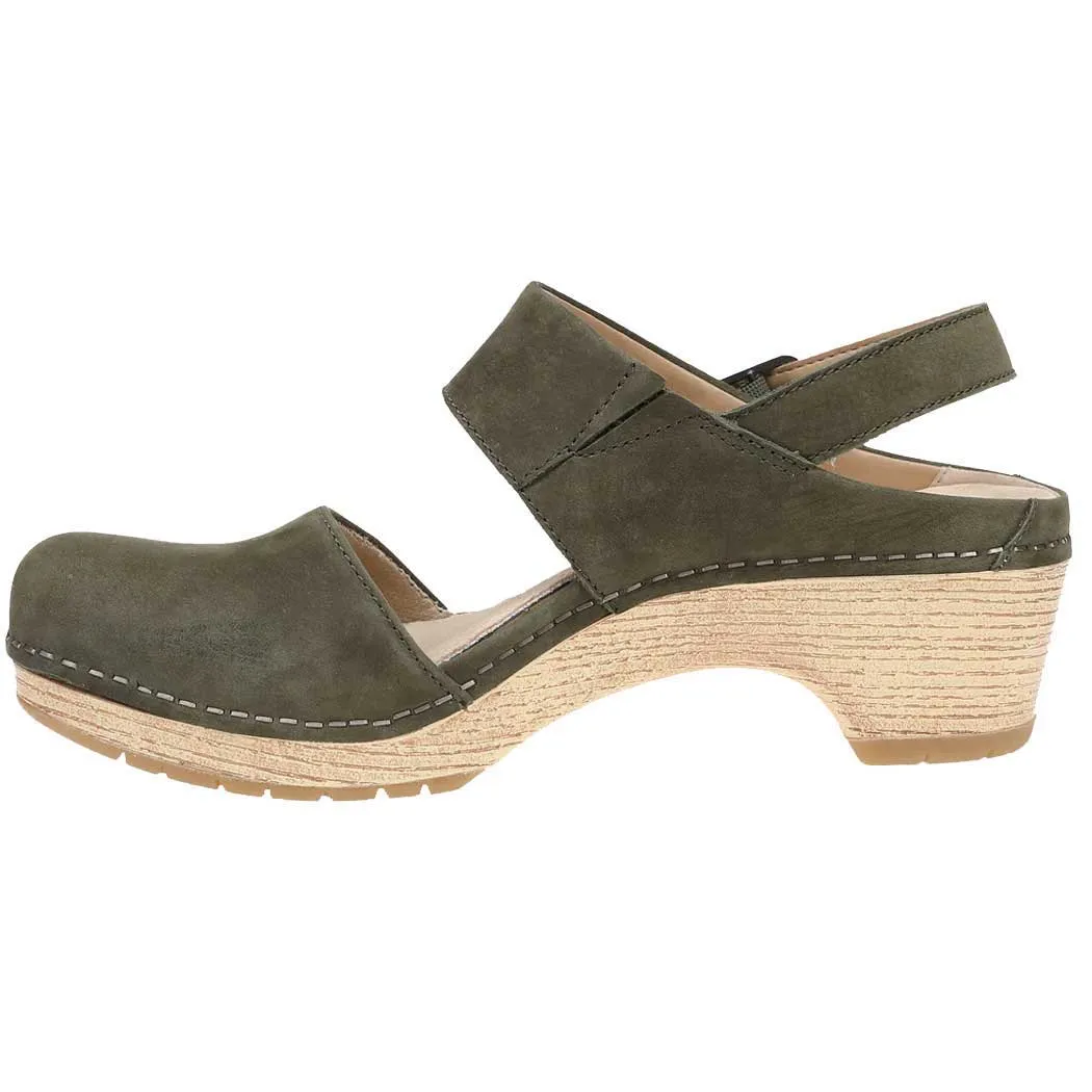 Dansko Lucia Closed-Toe Heel Ivy Milled (Women's)