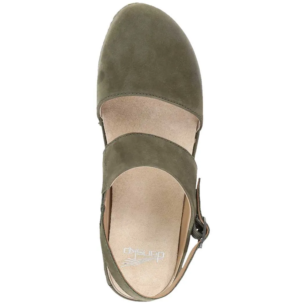 Dansko Lucia Closed-Toe Heel Ivy Milled (Women's)