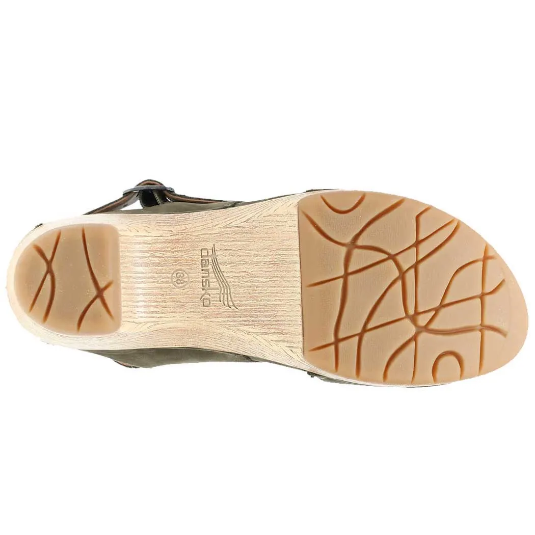 Dansko Lucia Closed-Toe Heel Ivy Milled (Women's)