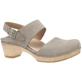 Dansko Lucia Closed-Toe Heel Taupe Milled (Women's)