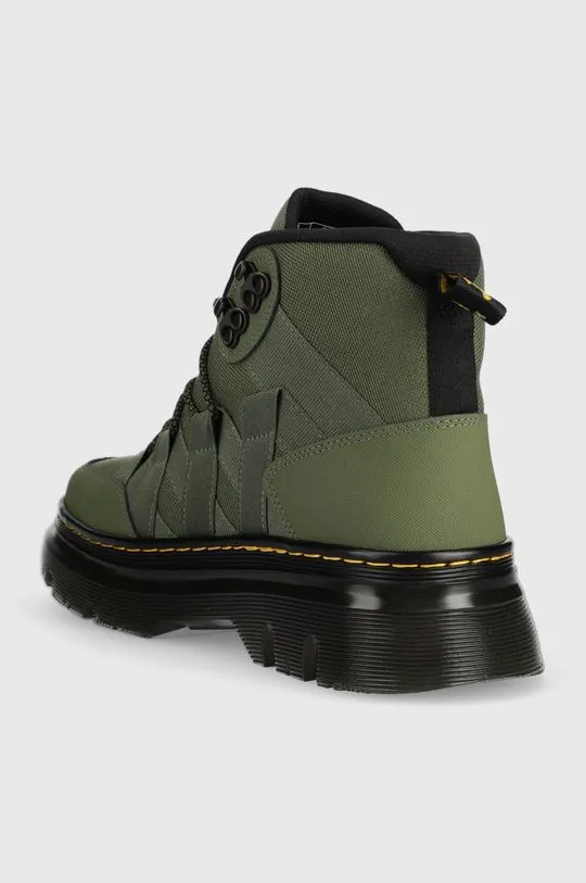 Dr. Martens biker boots Boury women's green color