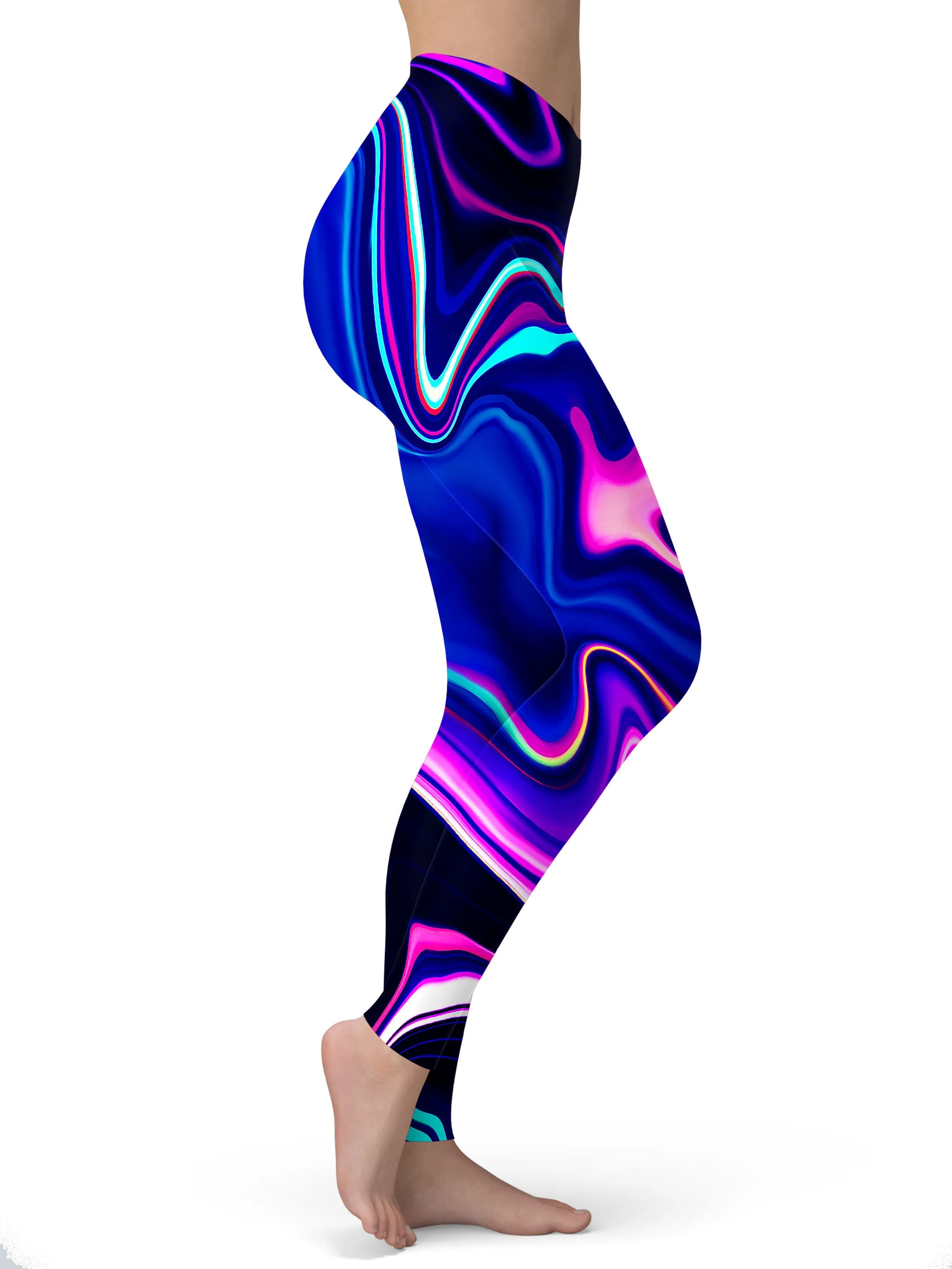 Electric Night Light Leggings