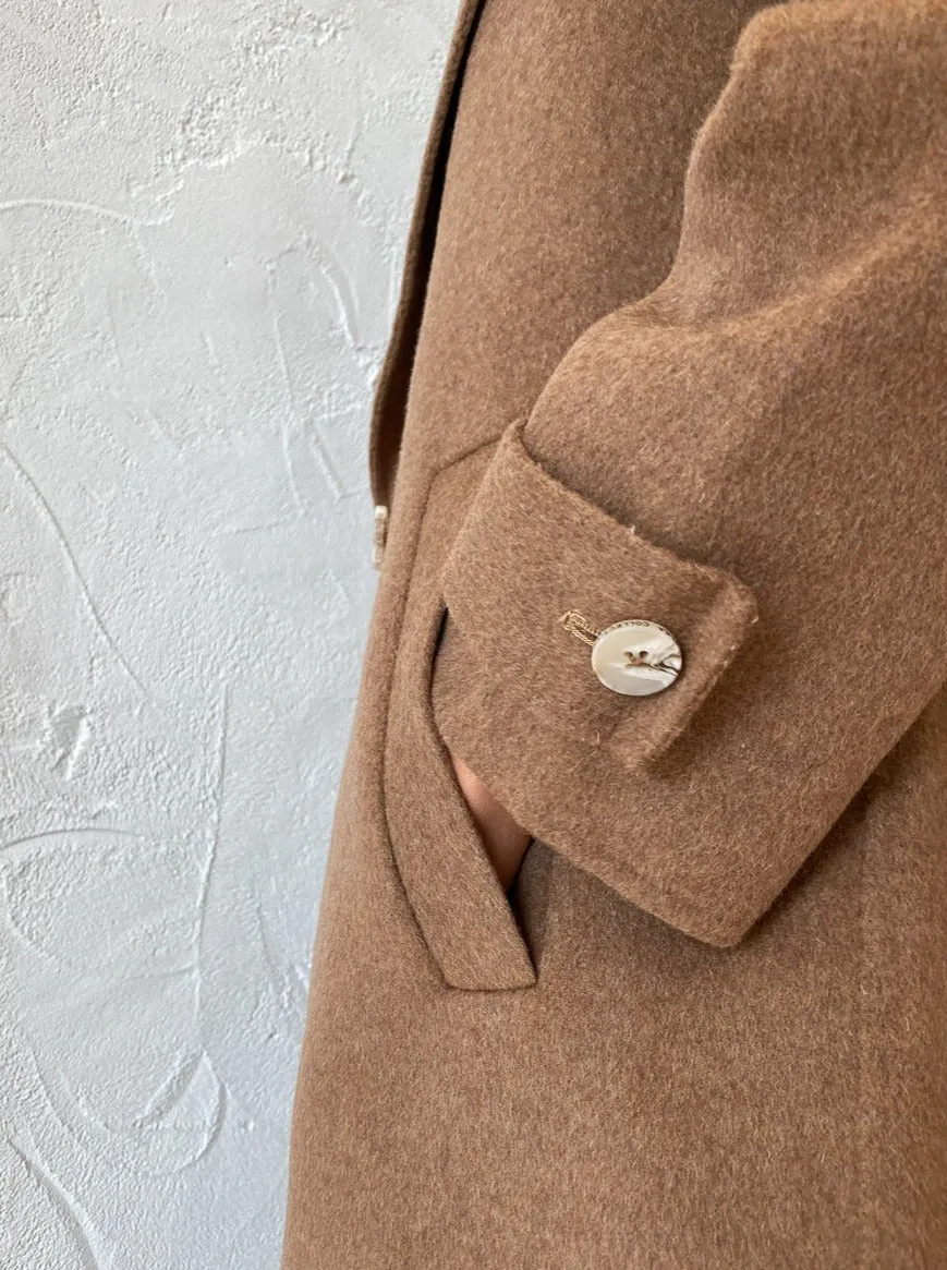 Elka Collective Charlotte Coat in Camel