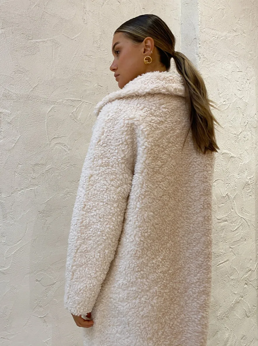 Friends with Frank Henrietta Coat in Cream