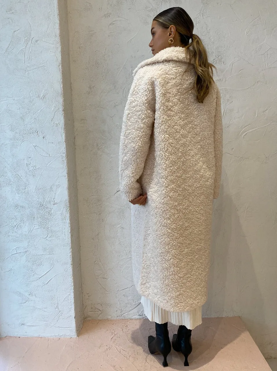 Friends with Frank Henrietta Coat in Cream