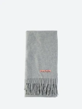 Fringe Wool Scarf - Narrow