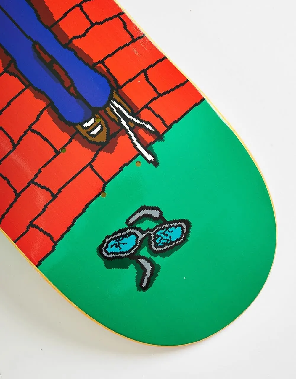 Frog Milic Broken Glasses Skateboard Deck - 8.6