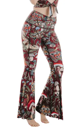 Fun Gal Printed Bell Bottoms