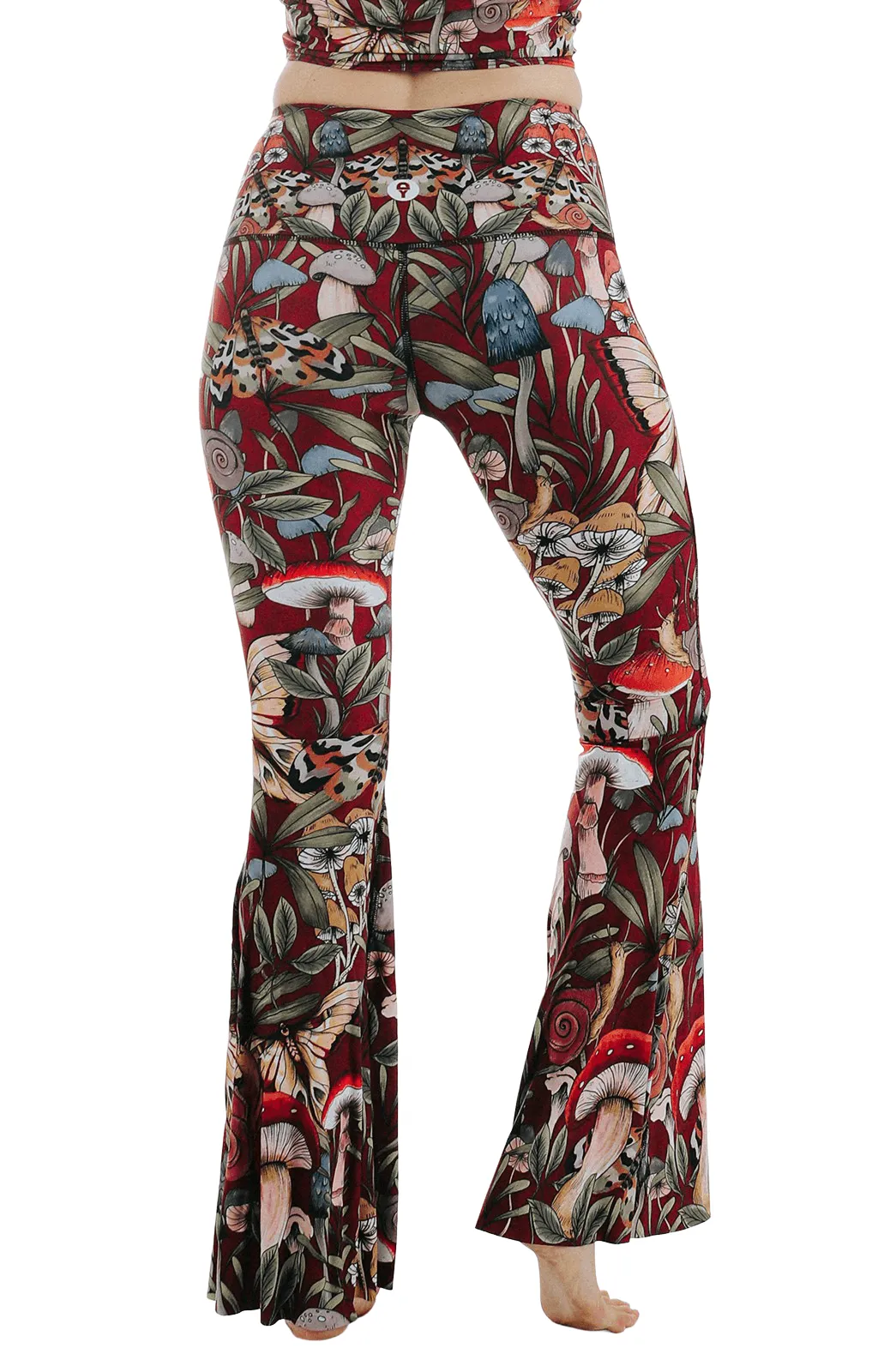 Fun Gal Printed Bell Bottoms