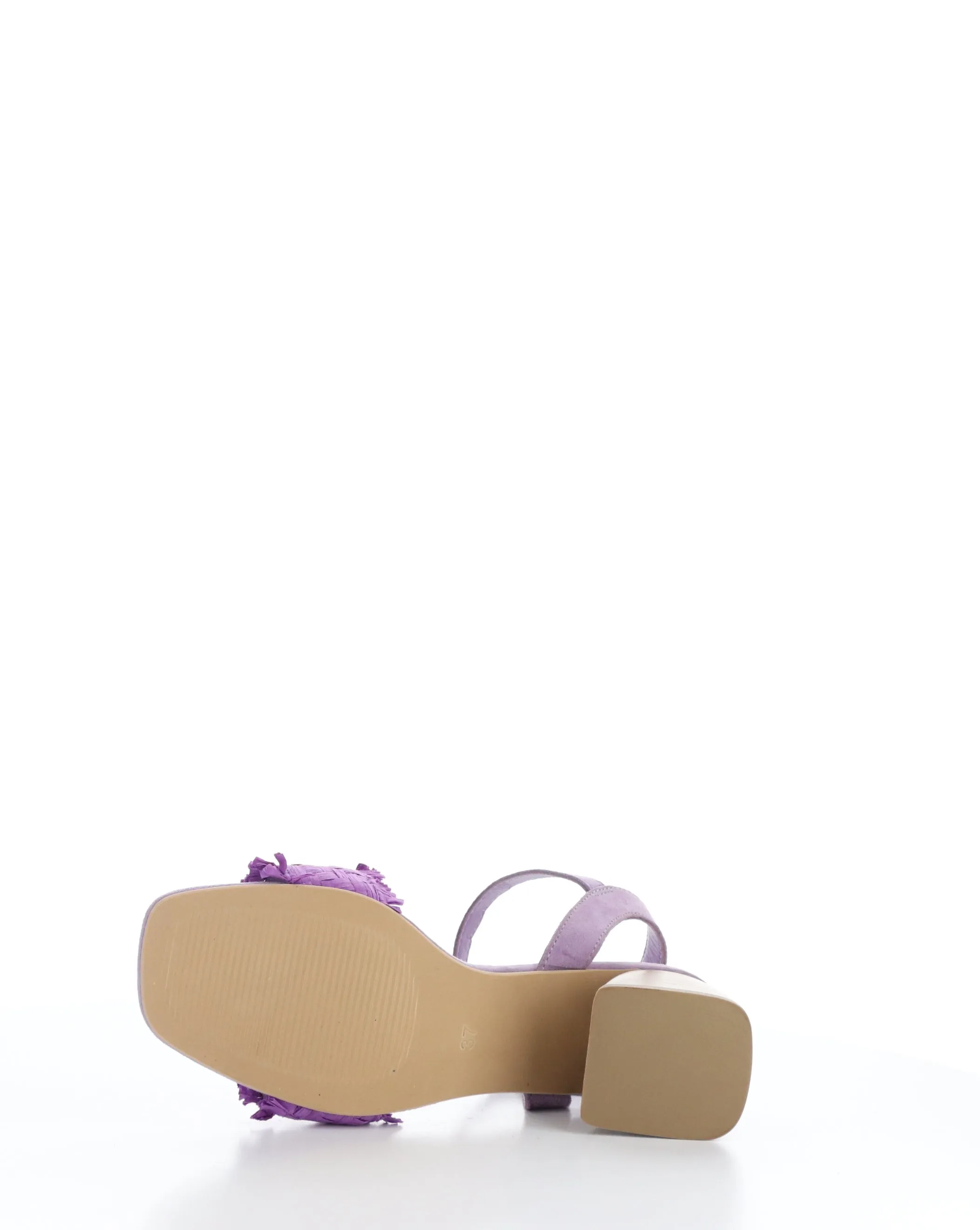 GERA LILAC Round Toe Sandals