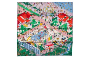 Hermès On the Beach Silk Scarf BNIB