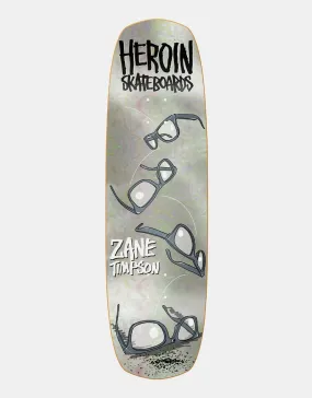 Heroin Zane Timpson Glasses Holo FoilSkateboard Deck - 9