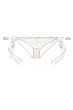 Ivory Tie Side Knicker