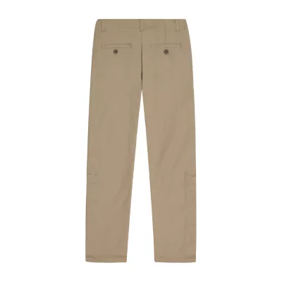 IZOD Little & Big Boys Adaptive Straight Flat Front Pant