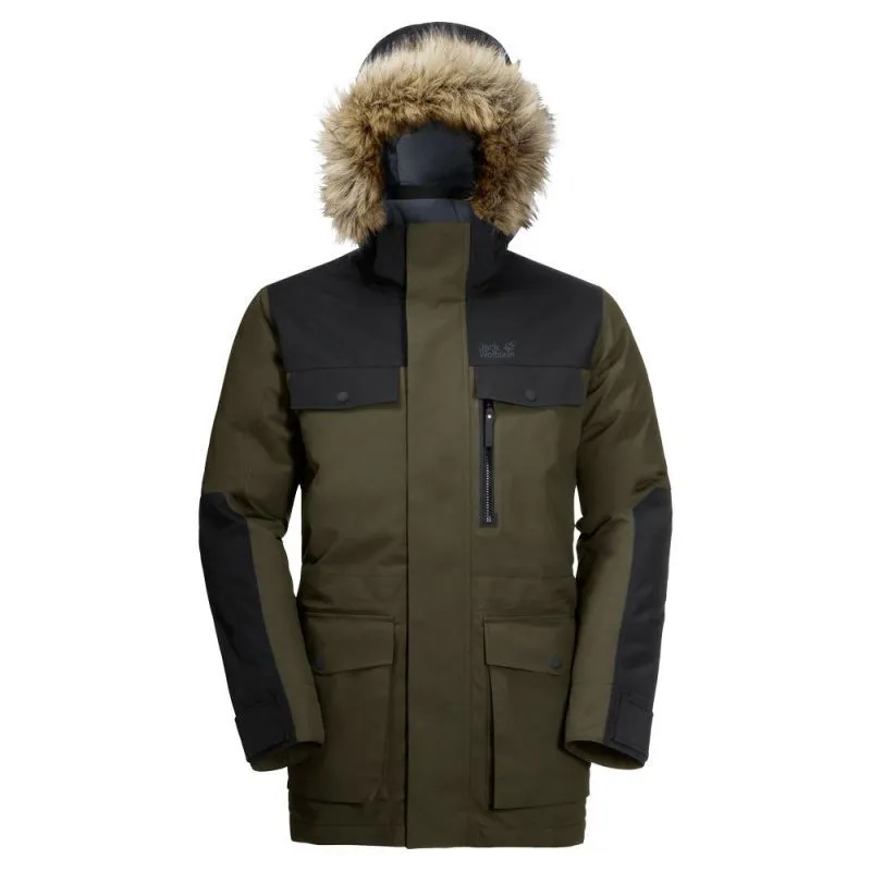 Jack Wolfskin  Glacier Bay Parka - Parka - Uomo